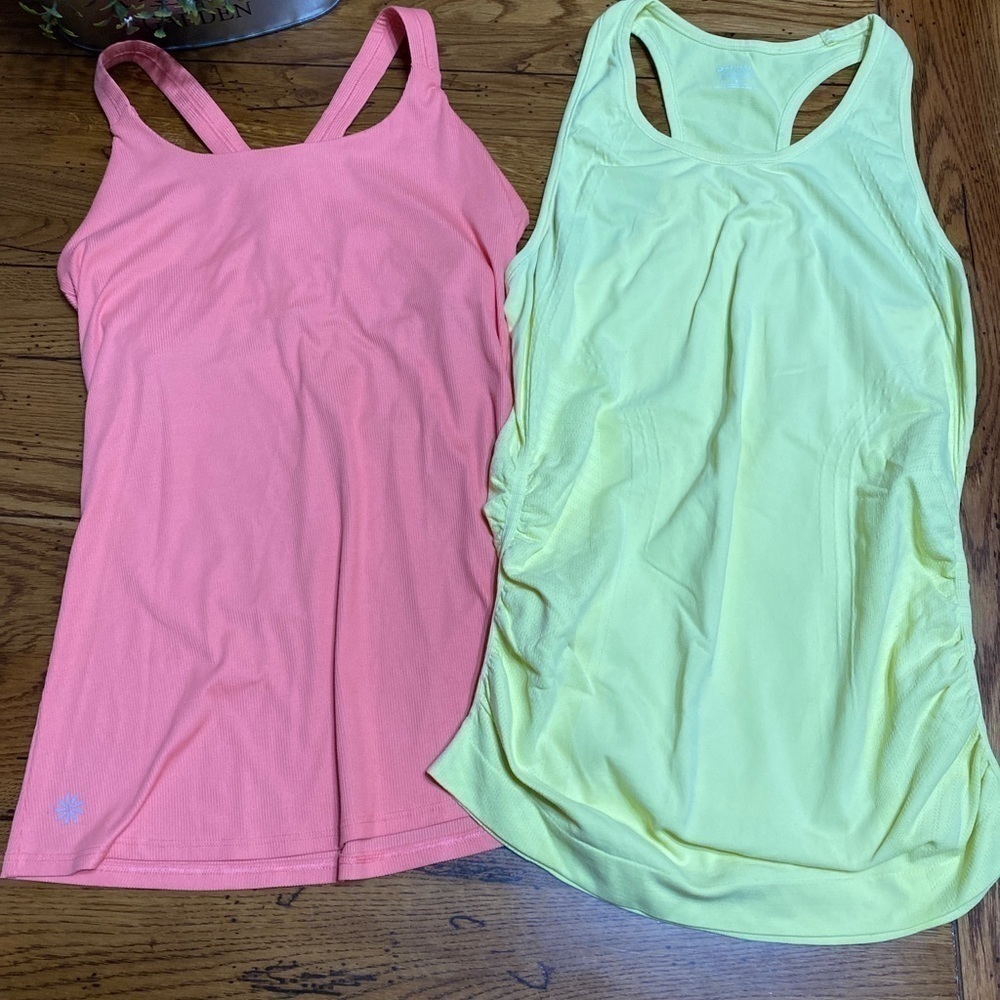 Lot of 2 Athleta Tank Tops - S. EXCELLENT
